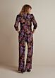 Summum Woman Jumpsuit Flower Jacquard 