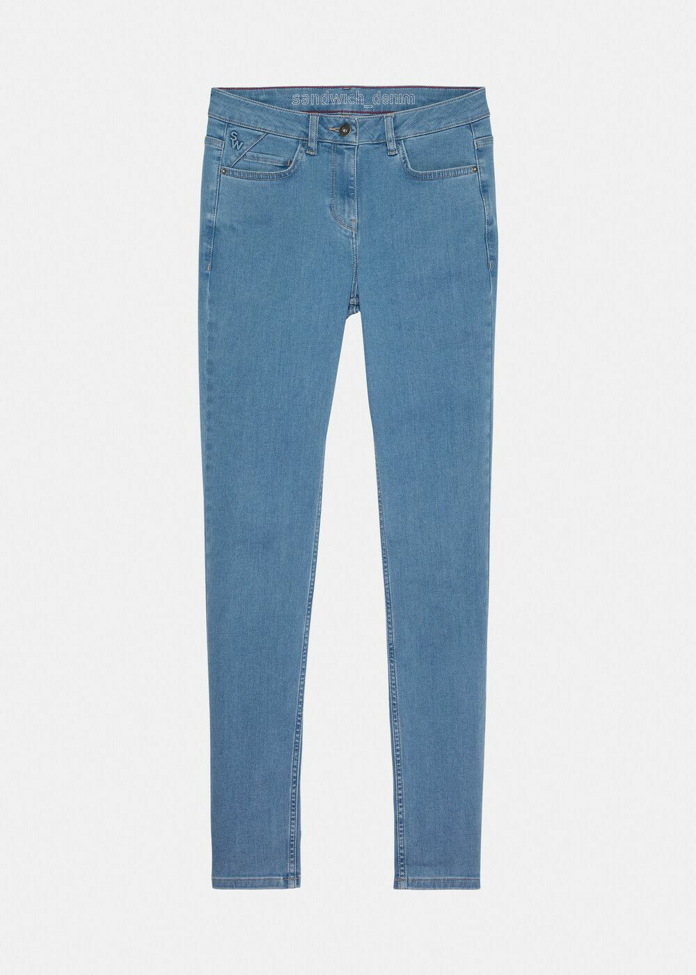 Meisje Absorberen verschijnen Sandwich Skinny High Waist Jeans online kopen bij Carriera Damesmode.  24001831-40054