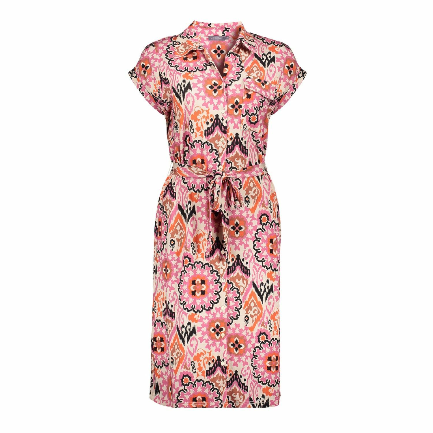 Geisha Blouse Jurk Print online kopen bij Carriera Damesmode. 47214 20 451