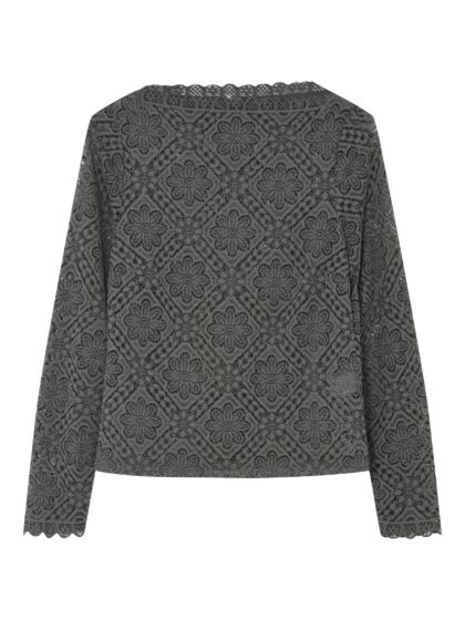Gustav Janisa Lace Top Dark Green 
