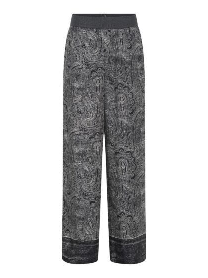 Gustav Babbette Wide Leg Pants Black/Sand 