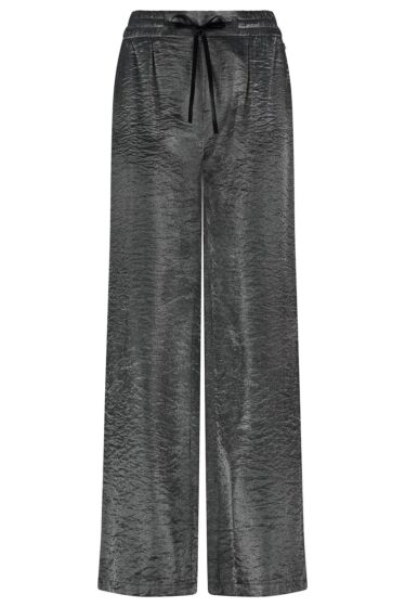 Tramontana Trousers Wide Leg Silver