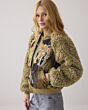Summum Jacket Bomber Jacuard Teddy Mix