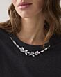Summum T-shirt Necklace Detail Antracite