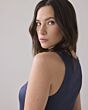 Summum Woman Rib Tanktop Navy Nior