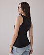 Summum Woman Rib Tanktop Black