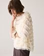 Summum Woman Top Fringe Stripe 