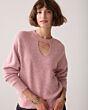 Summum Woman Sweater Wool Blend Knit Faded Pink