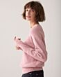 Summum Woman Sweater Wool Blend Knit Faded Pink