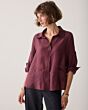 Summum Woman Blouse Lyocell Blend Dark Burgundy