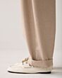Summum Woman Trousers Barrel Fit Twill Melange