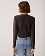 Summum Woman Basic Tee Soft Dark Chcolate