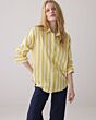 Summum Woman Blouse Printed Stripe Mimosa Yellow