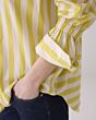 Summum Woman Blouse Printed Stripe Mimosa Yellow