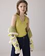 Summum Woman Rib Tanktop Mimosa Yellow