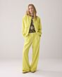 Summum Woman Trousers Uni Mimosa Yellow