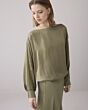 Summum Woman Top Batsleeves Silky Touch Green