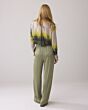 Summum Woman Trousers Heavy Silky Touch Green