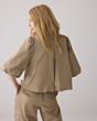 Summum Woman Blouse Taft Khaki