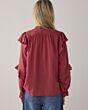 Summum Woman Blouse Ruffles Rood