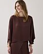 Summum Woman Top Heavy Silk Touch Coffee 