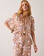Summum Woman Top Art Deco Print 