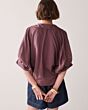 Summum Woman Blouse Batsleeves Paars 