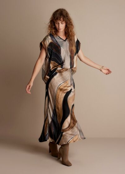 Summum Woman Top Flowy Lines 