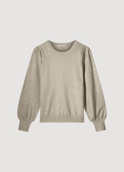 Summum Woman Round Neck Sweater Dune