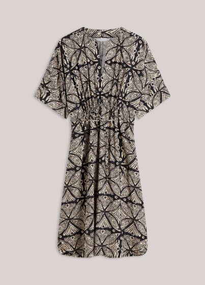 Summum Woman Dress Ethnic Black