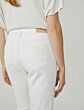 Summum bootcut cropped jeans offwhite
