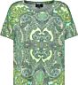 Monari T-Shirt Bamboo Pattern Gemustert