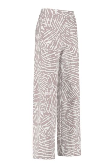 Studio Anneloes Lexis Palm Trousers Offwhite/Taupe