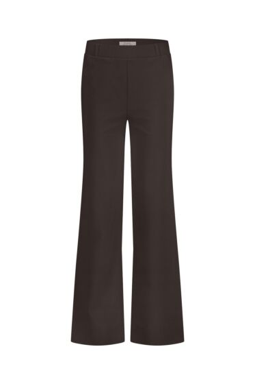 Studio Anneloes Lexie Bonded Trousers Espresso