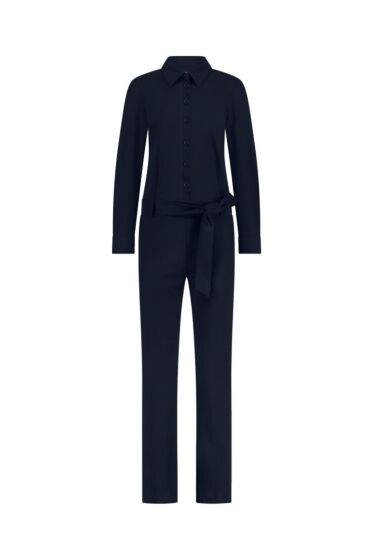 Studio Anneloes Angel LS Jumpsuit Dark Blue 