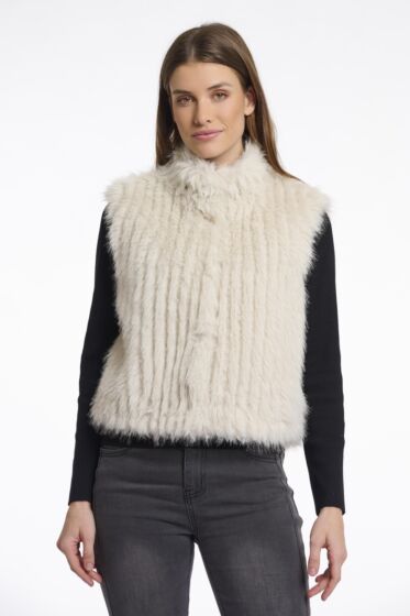 Rino & Pelle Dava Gilet With Closure Birch