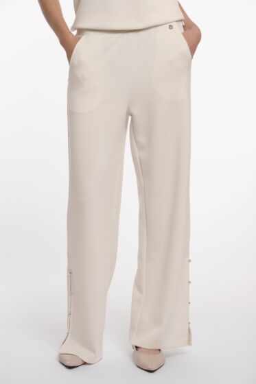 Rino & Pelle Gloria Wide Leg Pants Snow White 