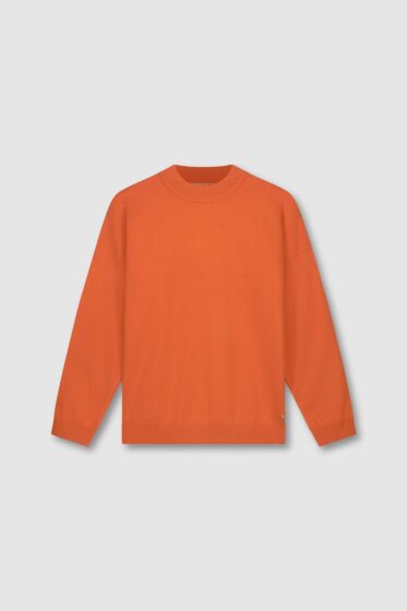 Rino & Pelle Round Neck Sweater Orange