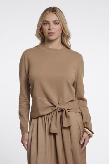 Rino & Pelle Kuro Pullover Crew Neck Sahara Desert