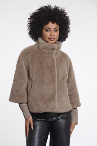 Rino & Pelle Nesrin Jacket Ribb Cuffs Mocch