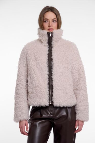 Rino & Pelle Semma Jacket High Colar Birch