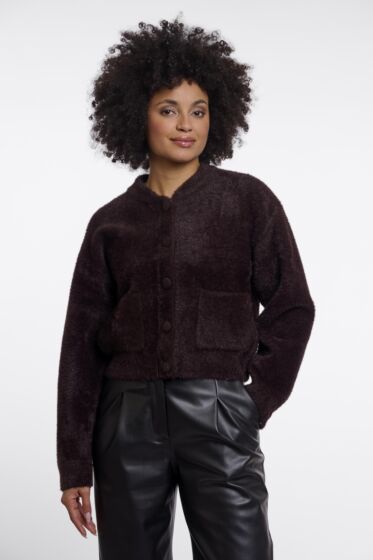 Rino & Pelle Spike Cardigan Button Closure Peated 