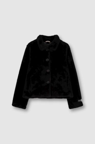 Rino & Pelle Vie Jacket Single Breasted Faux Fur 