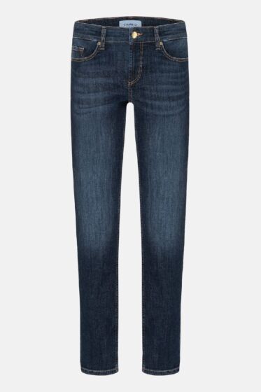 Cambio Piper Long Jeans  Dark Used Wash 