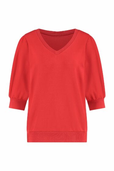 Studio Anneloes Adelina 2way Sweater Red