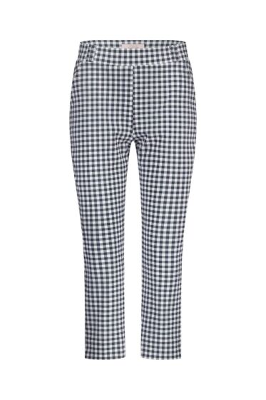 Studio Anneloes Anne Small Check Capri Trousers 