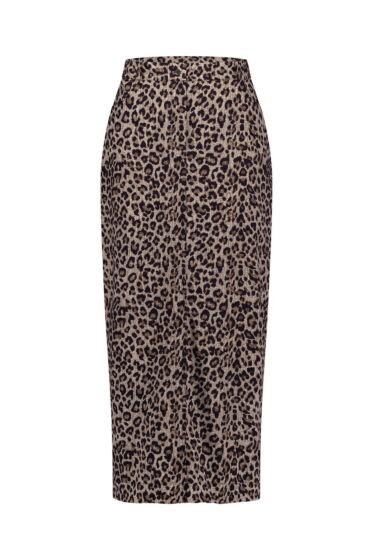 Studio Anneloes Annebel Leopard Skirt Latte/Black