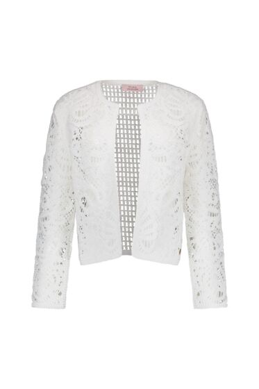 Studio Anneloes Annyka Crochet Cardigan Ecru