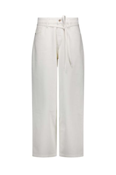 Studio Anneloes Babet Denim Trousers Offwhite 