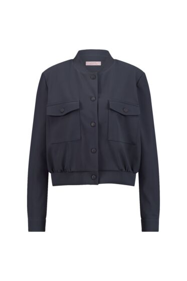 Studio Anneloes Benja Bonded Jacket Antraciet 